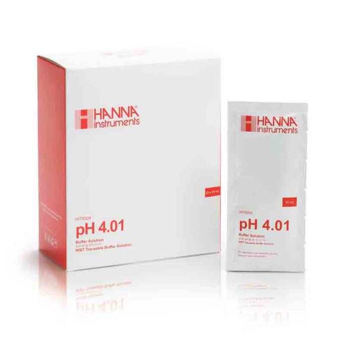 Slika Tečnost za kalibraciju – pufer pH 4,01 kesica 20 ml